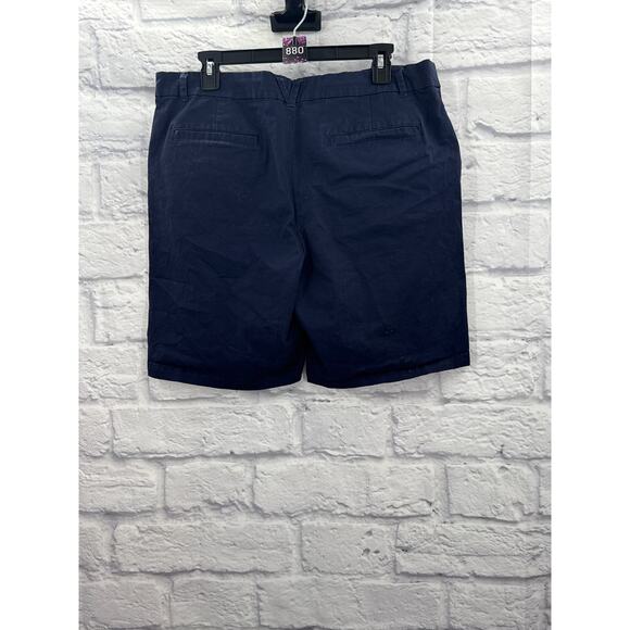 Gap Women's Navy Chino Shorts 12 - Picture 2 of 3